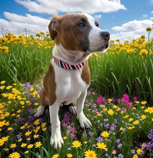Tennessee, ADOPTABLE, Puppy Male American Staffordshire Terrier.