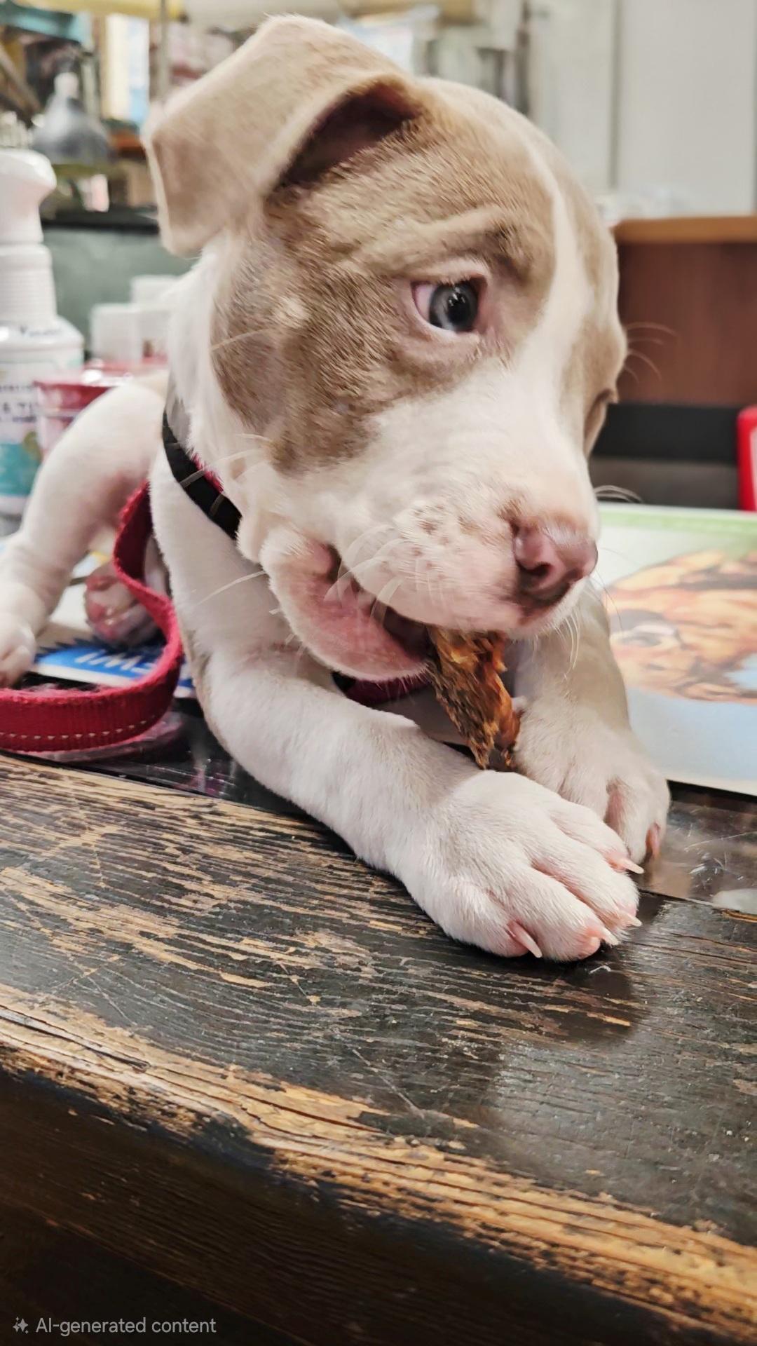 Enlarge Adorable sweet Candy pup, a Adoptable Pit Bull Terrier in Hermosa Beach, CA image 2/3