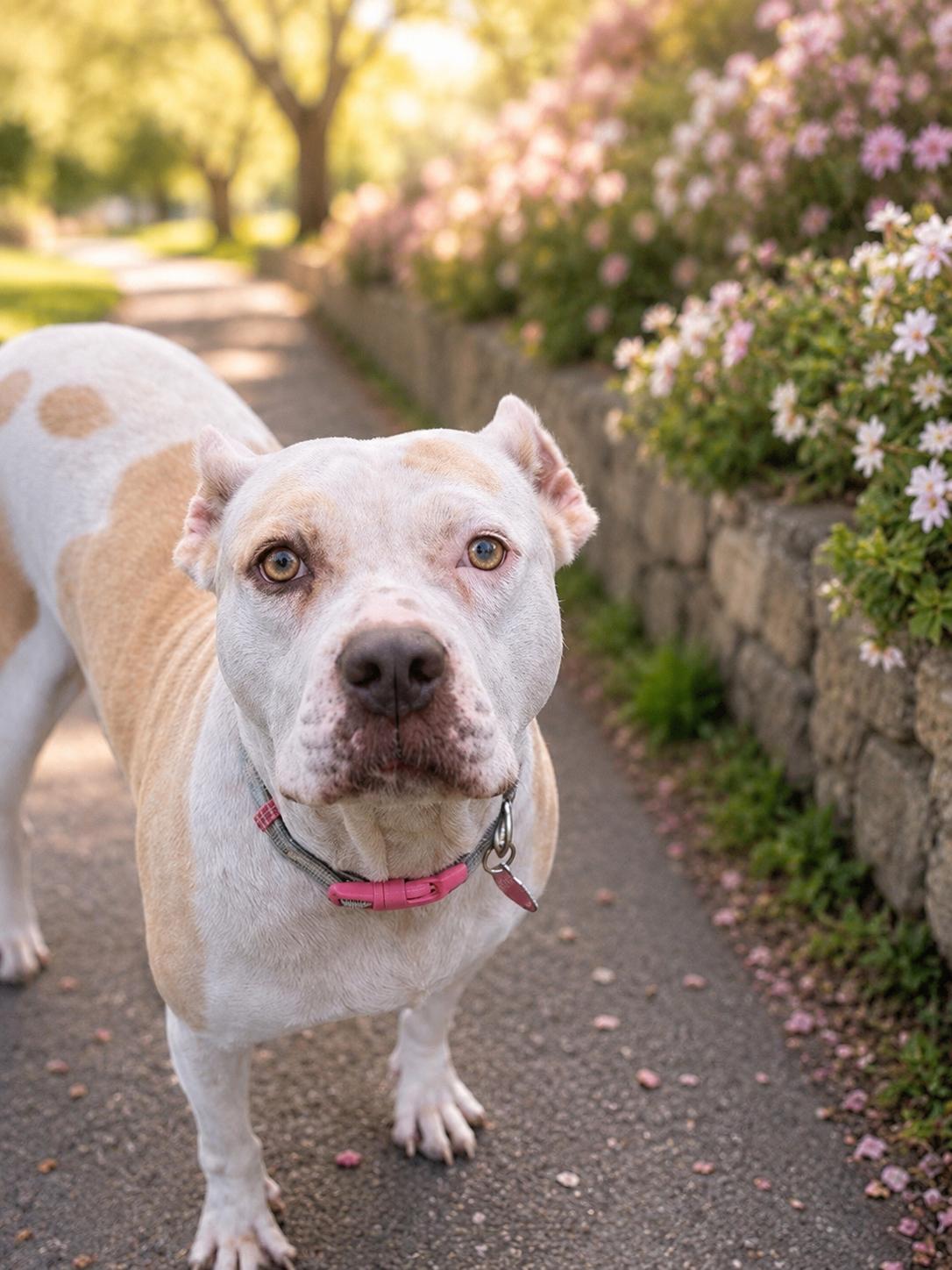 Nyla, Adoptable, Adult Female Pit Bull Terrier.