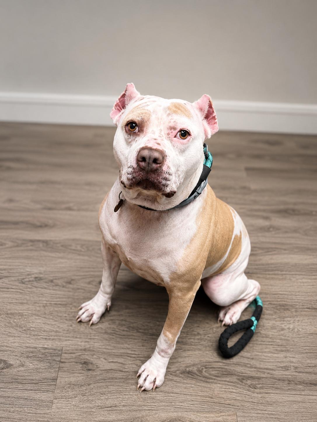 Nyla, Adoptable, Adult Female Pit Bull Terrier.