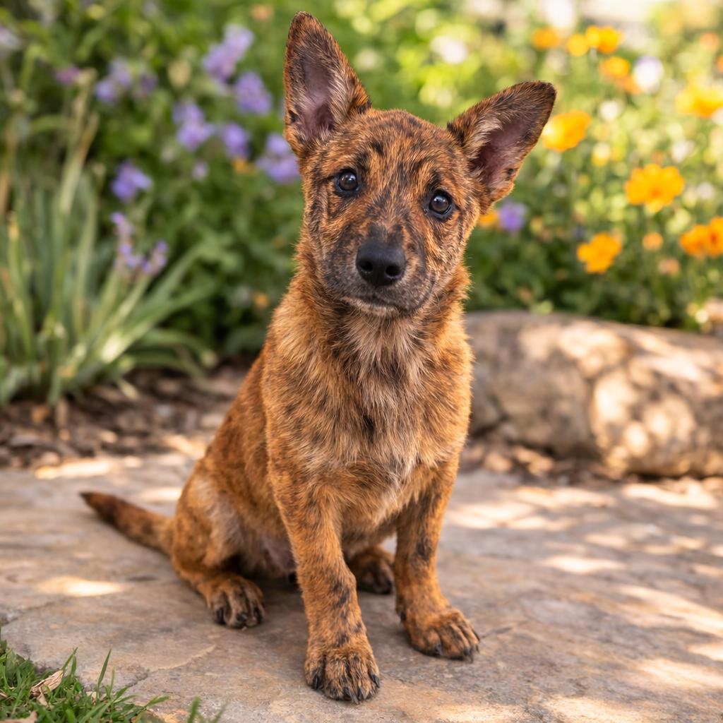 Chewy, ADOPTABLE, Puppy Male Australian Cattle Dog / Blue Heeler.