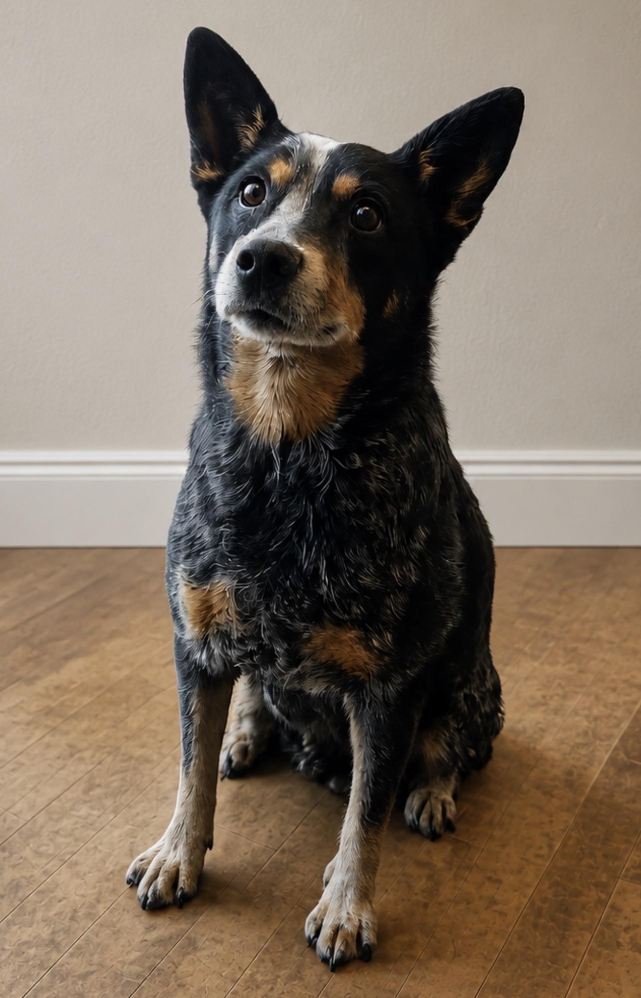 Misty, adopted, Senior Female Australian Cattle Dog / Blue Heeler.