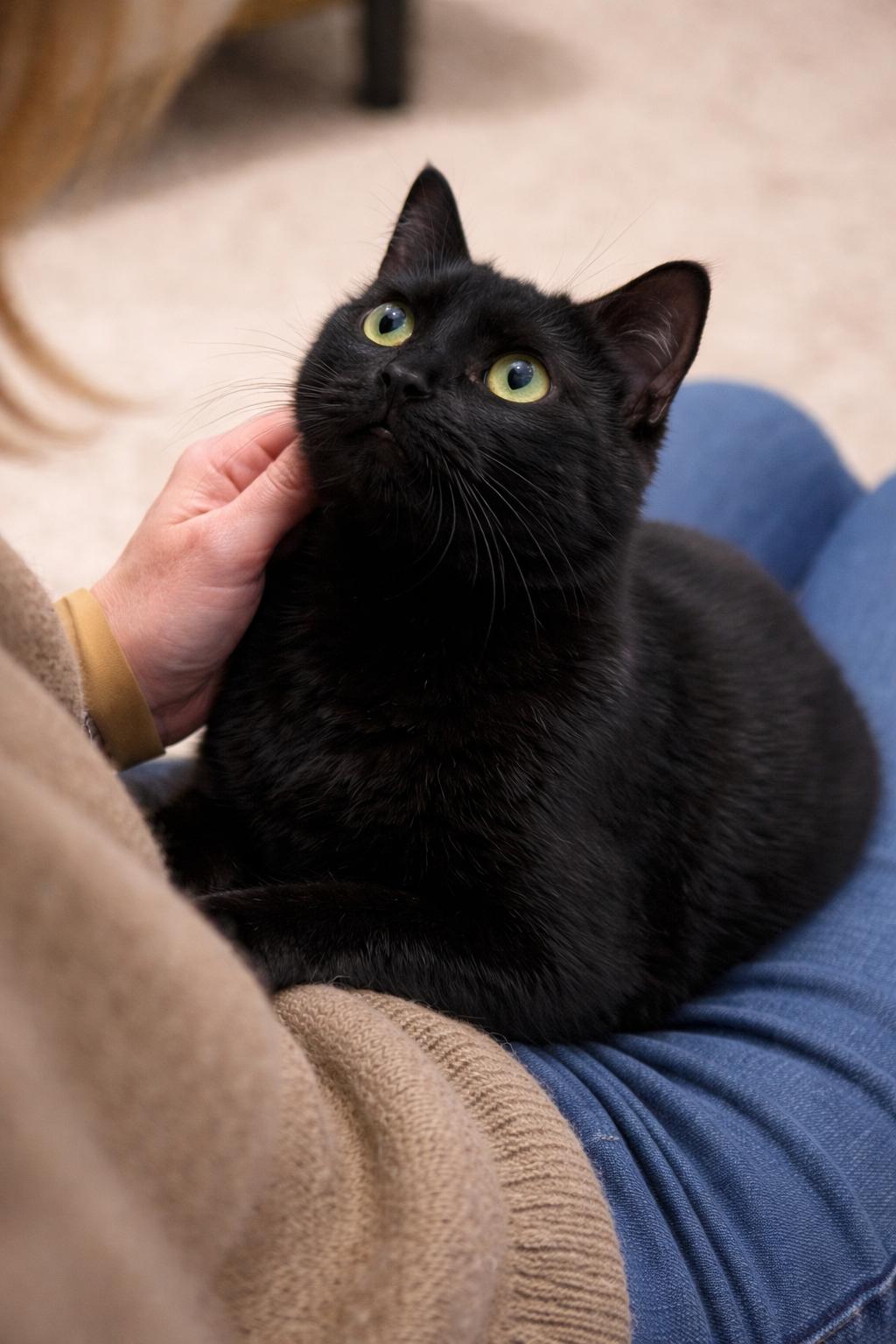 Miranda, ADOPTABLE, Young Female Domestic Short Hair.