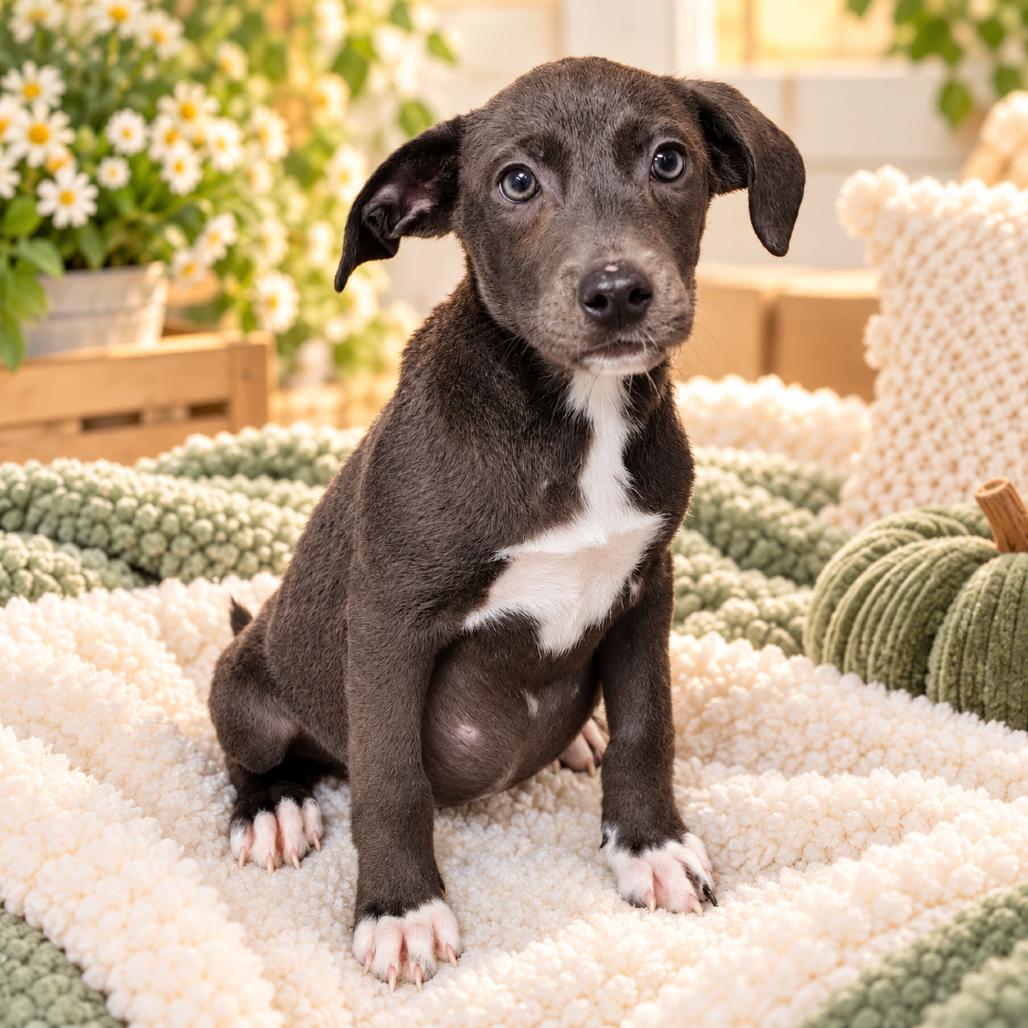 Isbel, Adoptable, Puppy Female Retriever & Mixed Breed.