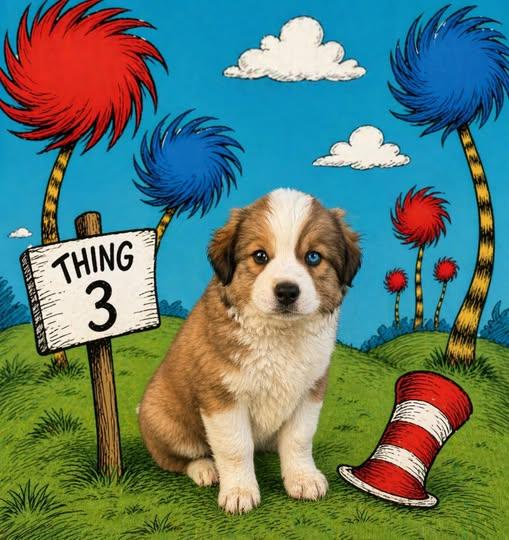 Enlarge Thing 3, an adopted mixed breed in Decorah, IA image 1/1
