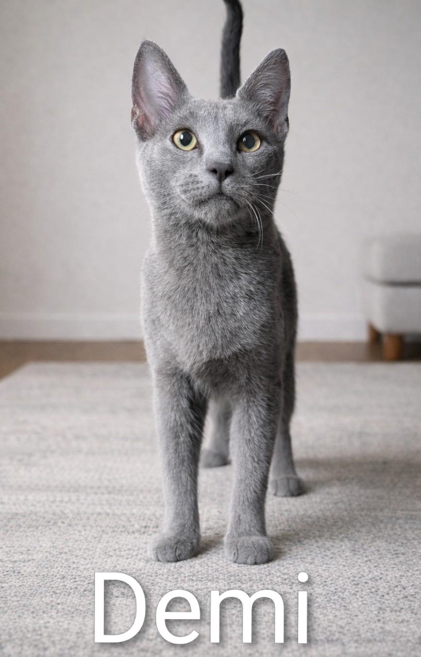 Enlarge Demi, an adopted Domestic Short Hair in Monroeville, PA image 1/1