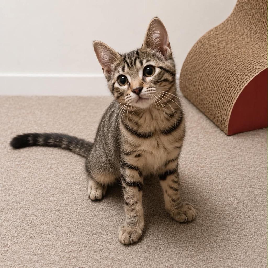 Blossom Hopper, Adoptable, Kitten Female Domestic Short Hair.