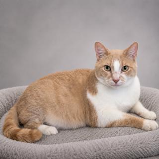 Enlarge Firecracker, a ADOPTABLE Domestic Short Hair in Lincoln, IL image 2/2