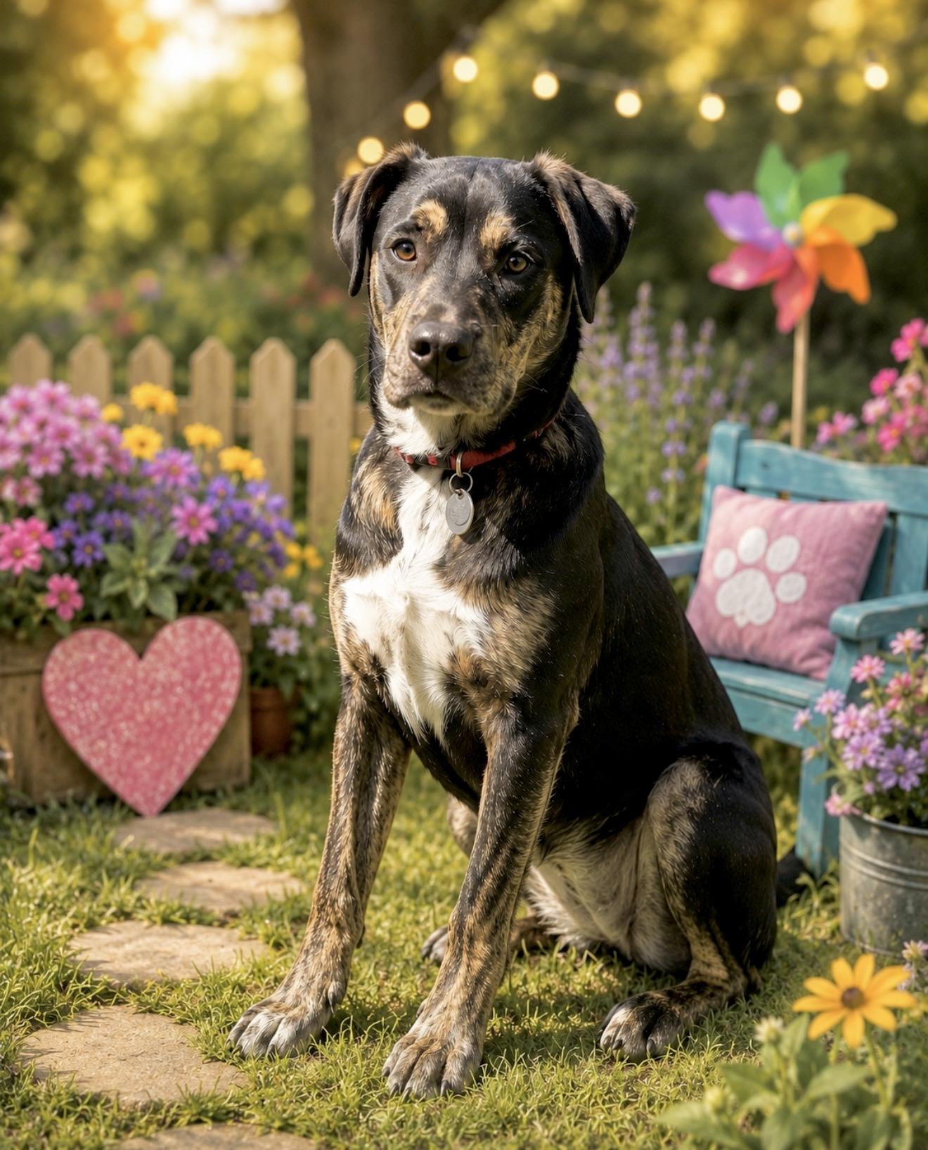 Maria, Adoptable, Puppy Female Hound.