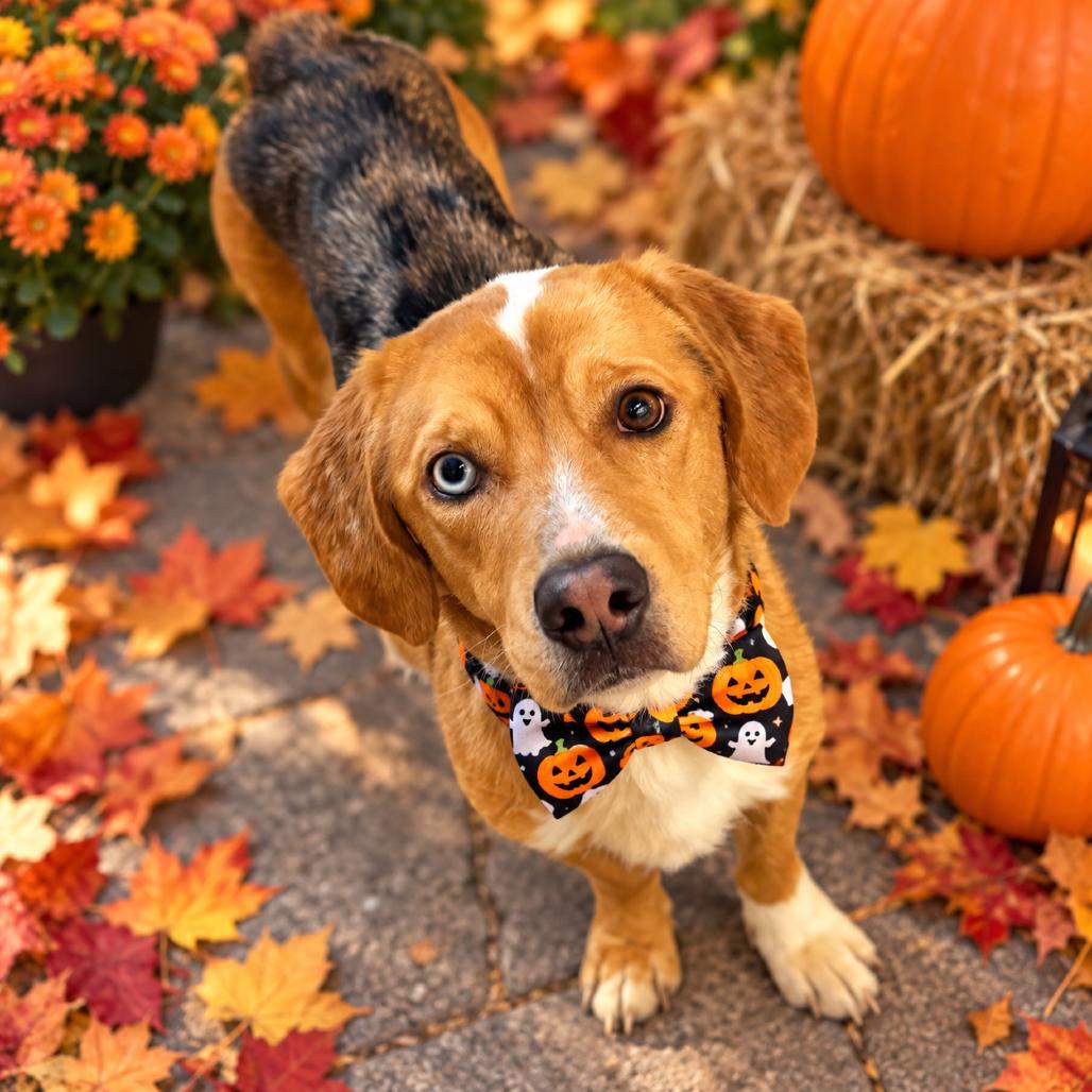 Haunted Hayride, Adoptable, Young Male Basset Hound & Mixed Breed.