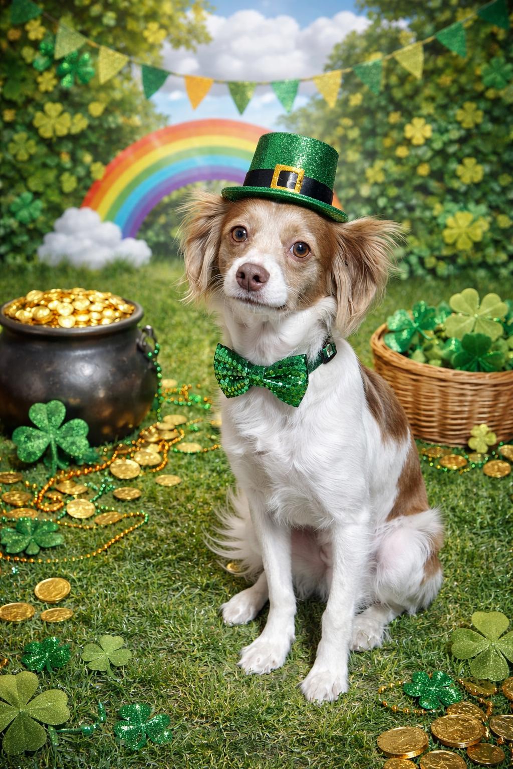 Lucky, Adoptable, Puppy Male Spaniel.