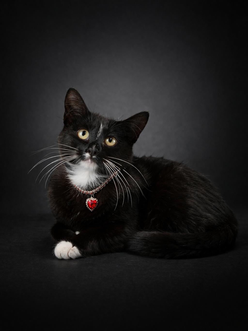 Enlarge Chanel, a ADOPTABLE Tuxedo in Houston, TX image 2/5
