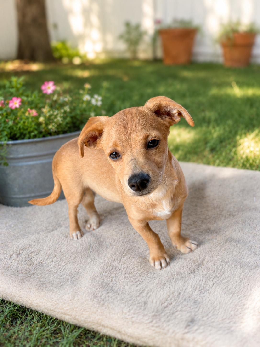 Mable, Adopted, Puppy Female Dachshund & Chihuahua.