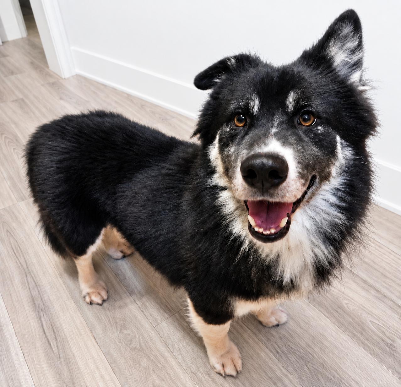 KODA, Adoptable, Adult Male German Spitz.
