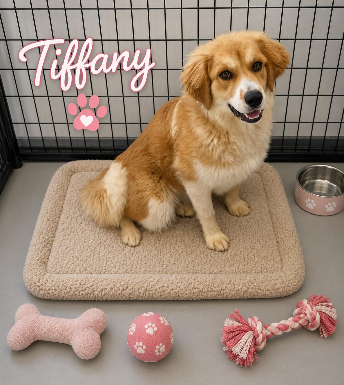 Tiffany, ADOPTABLE, Young Female Great Pyrenees.