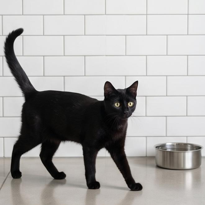 Batman, a Adoptable Domestic Short Hair in Allen, TX image 6/6