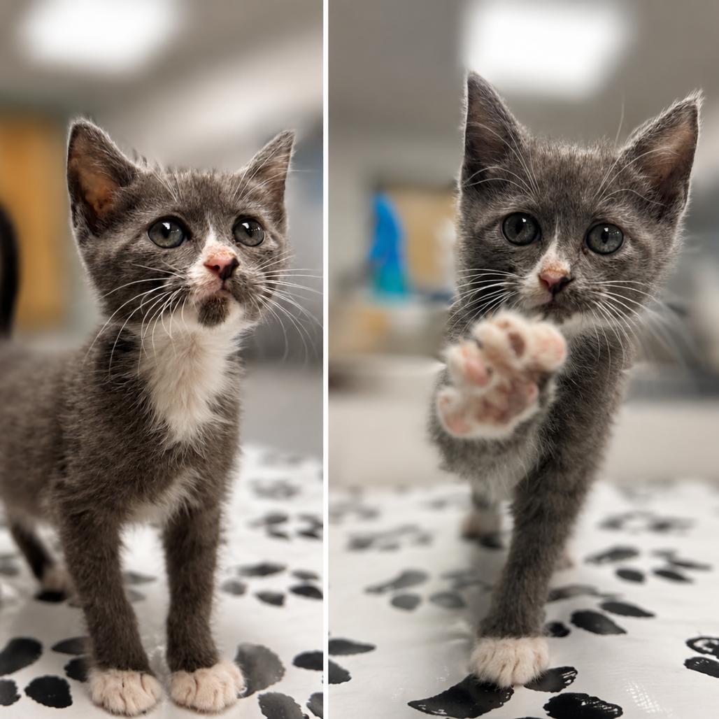 Ghost, a Adoptable Domestic Short Hair in St. Louis, MO image 4/4