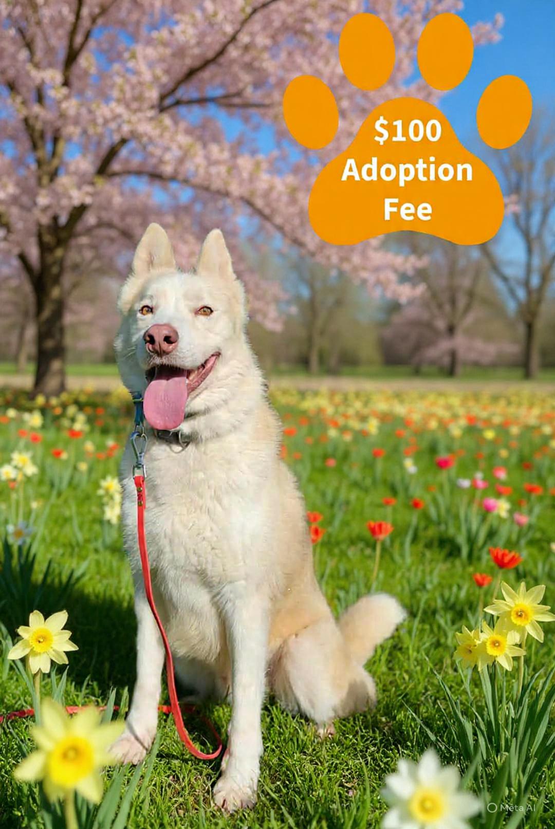 Loyal Lokie, Adoptable, Adult Male Siberian Husky & German Shepherd Dog.