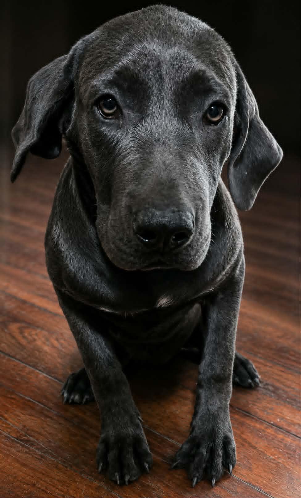 Emberlee, Adoptable, Puppy Female Mastiff & American Staffordshire Terrier.