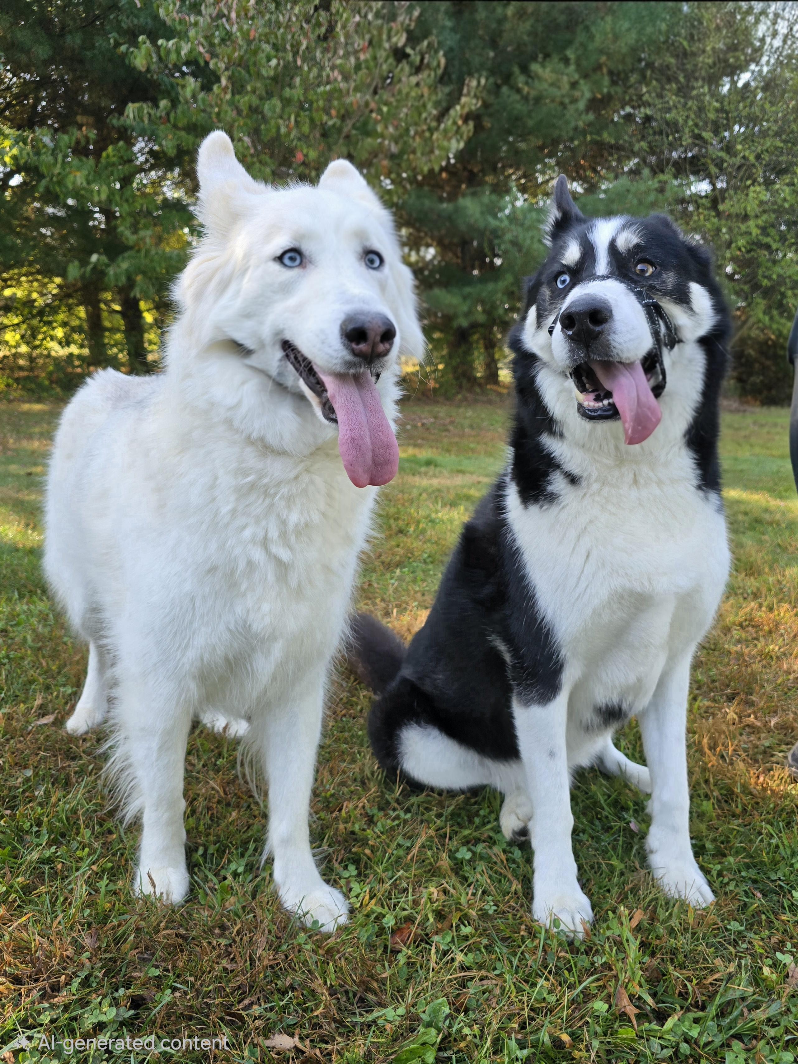 Willow & Blue, a Adoptable mixed breed in Seville, OH image 1/3