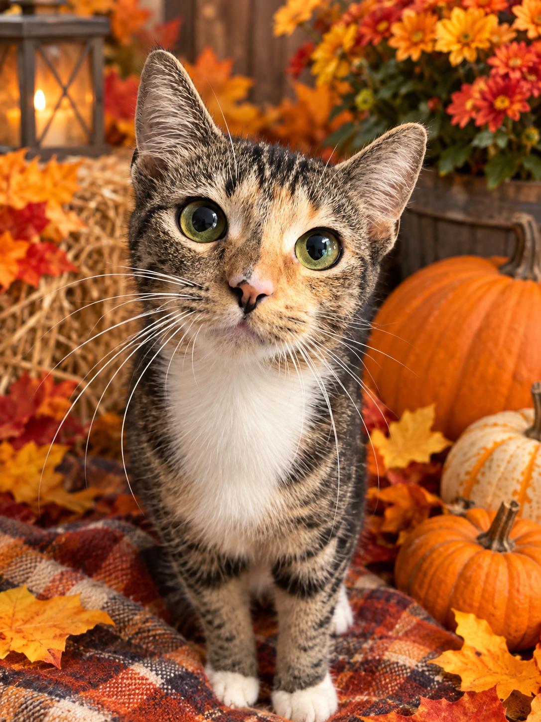 Midori, Adopted, Young Female Domestic Short Hair.