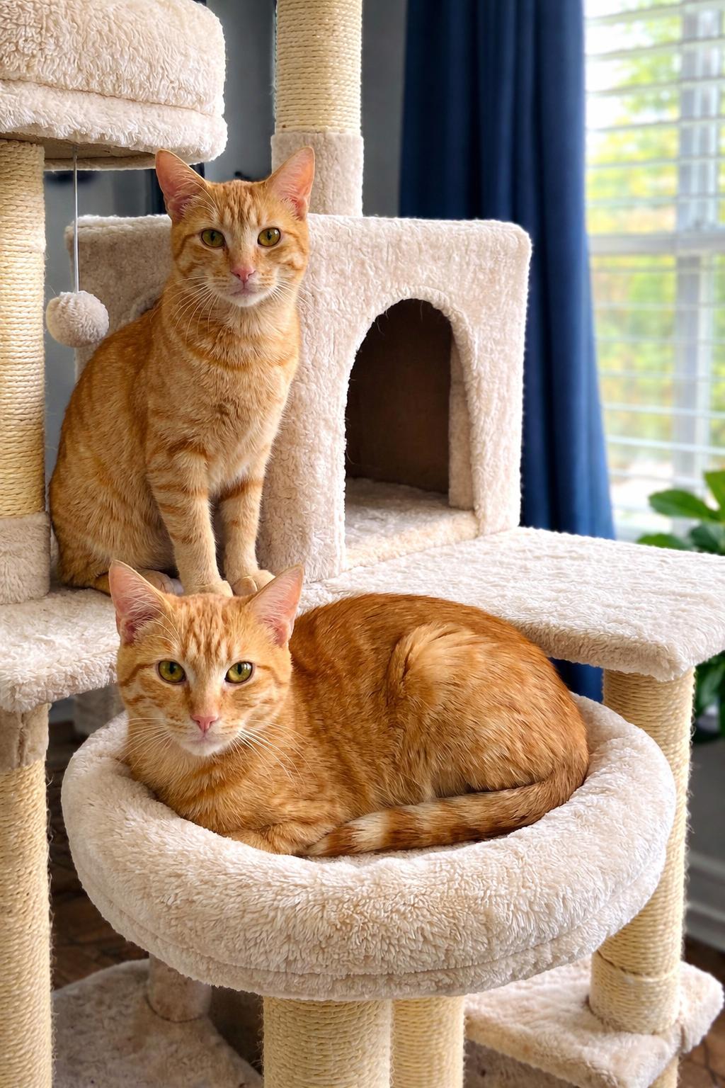 Enlarge Angus and Neville, a Adoptable Tabby in Houston, TX image 4/4