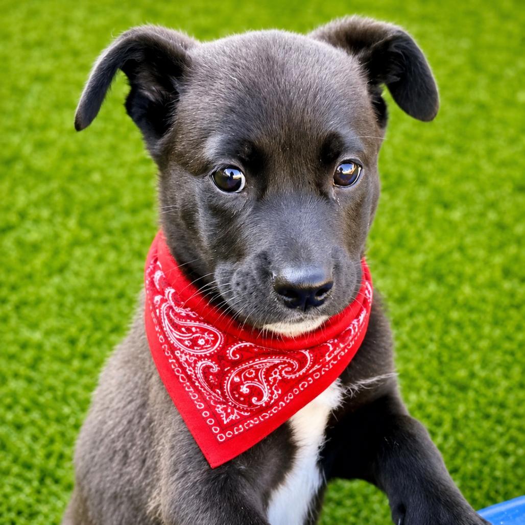 Enlarge Zion, a Adoptable Black Labrador Retriever in La Grange, KY image 1/4