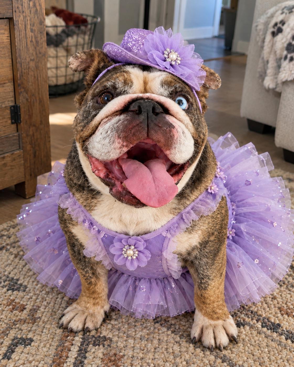 Moana, Adoptable, Adult Female English Bulldog.