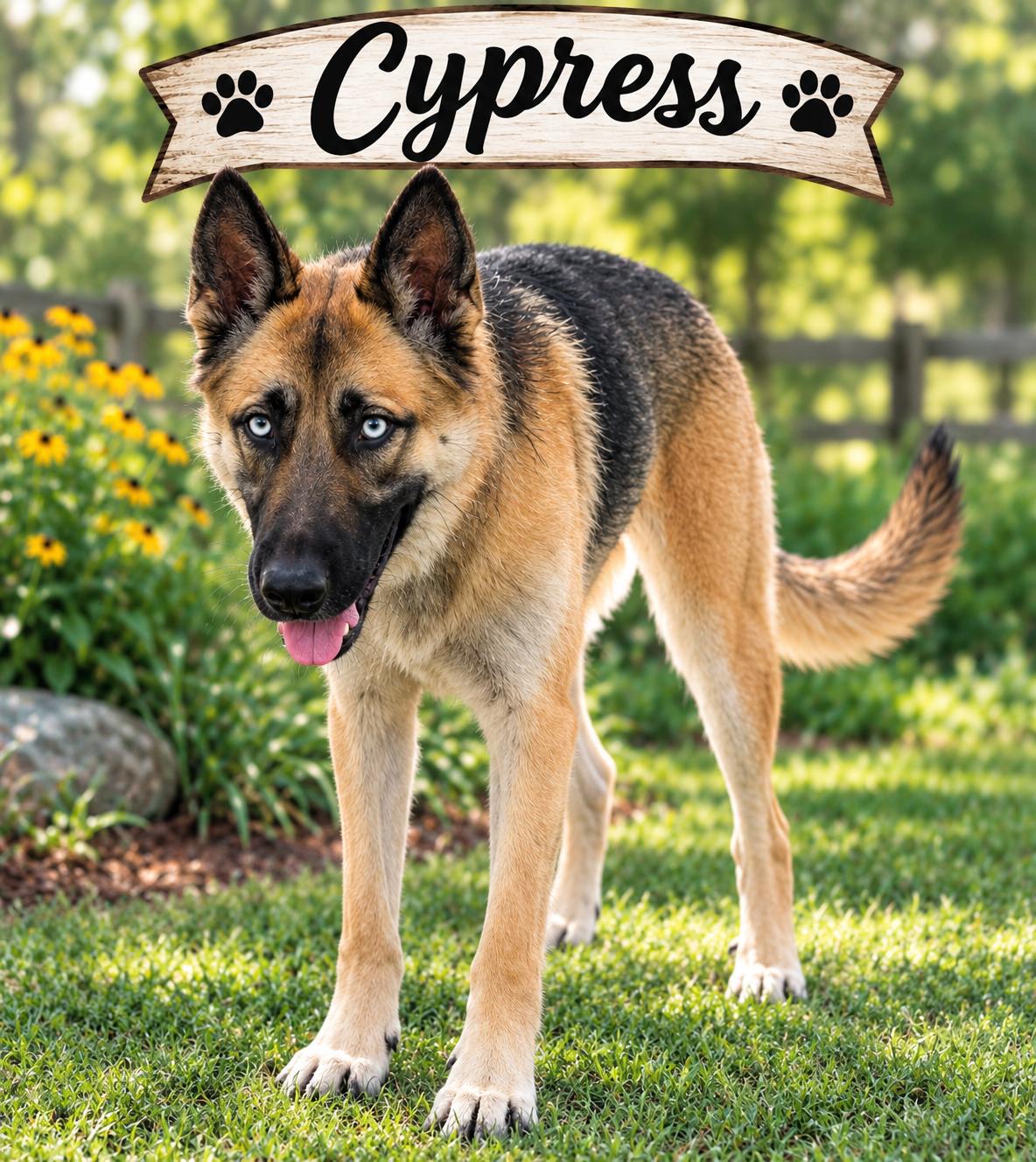 Enlarge Cypress, a Adoptable mixed breed in Darien, GA image 1/1