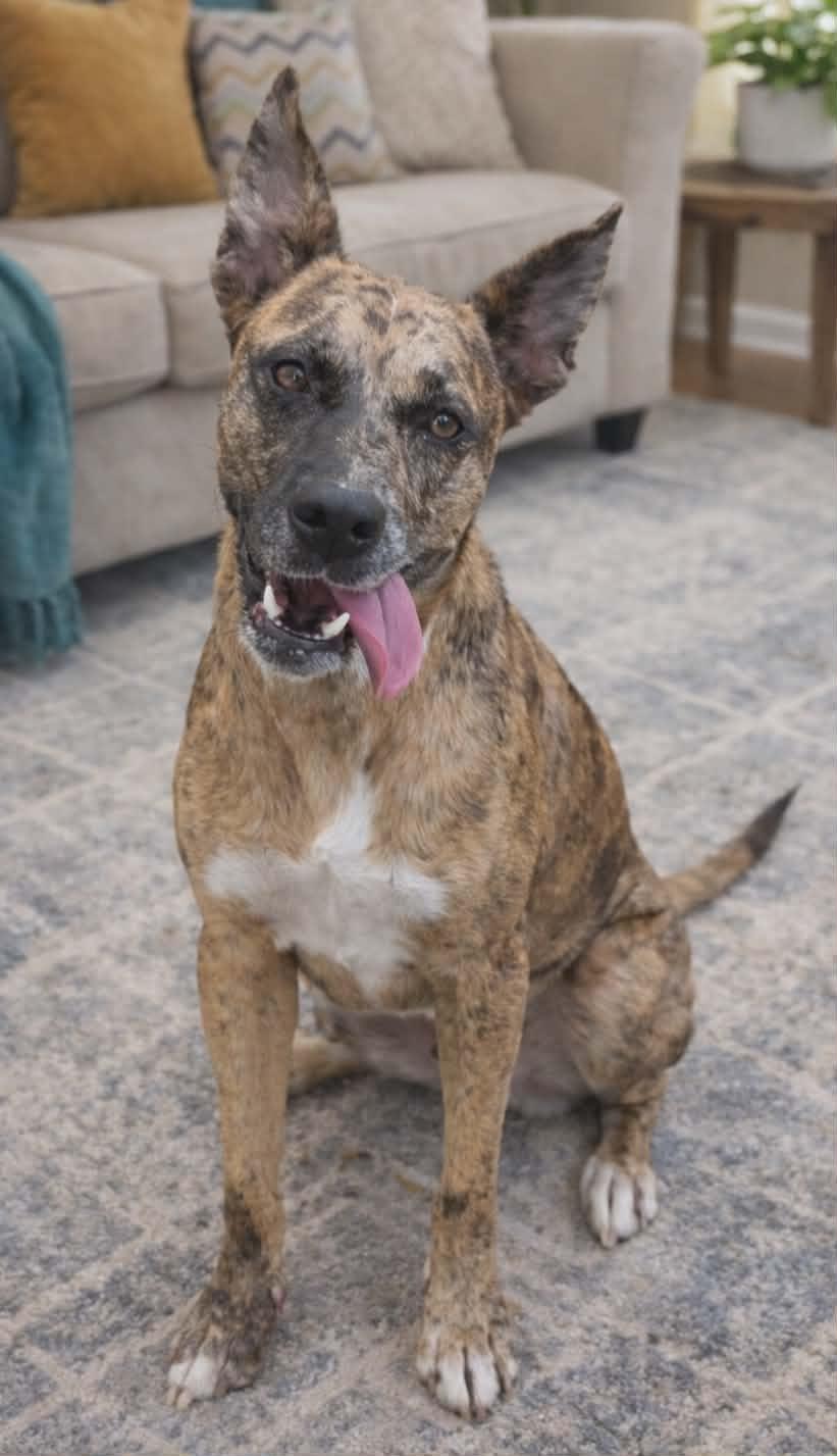 Resa, ADOPTABLE, Young Female Australian Cattle Dog / Blue Heeler & Catahoula Leopard Dog.