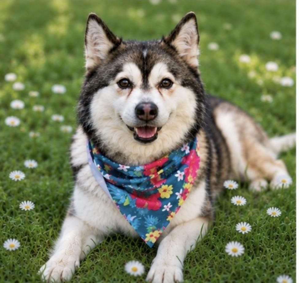 NACHO THE HANDSOME, ADOPTABLE, Adult Male Pomsky.
