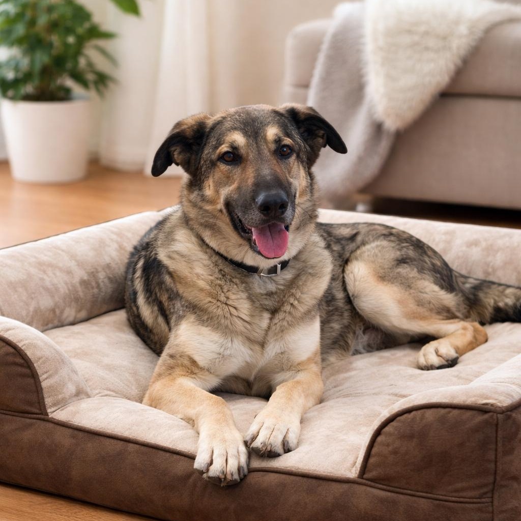 Frank~ cat and dog loving , Adoptable, Young Male German Shepherd Dog.