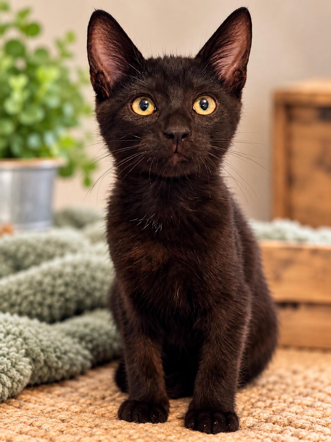 Rivet, Adoptable, Kitten Male Domestic Short Hair.