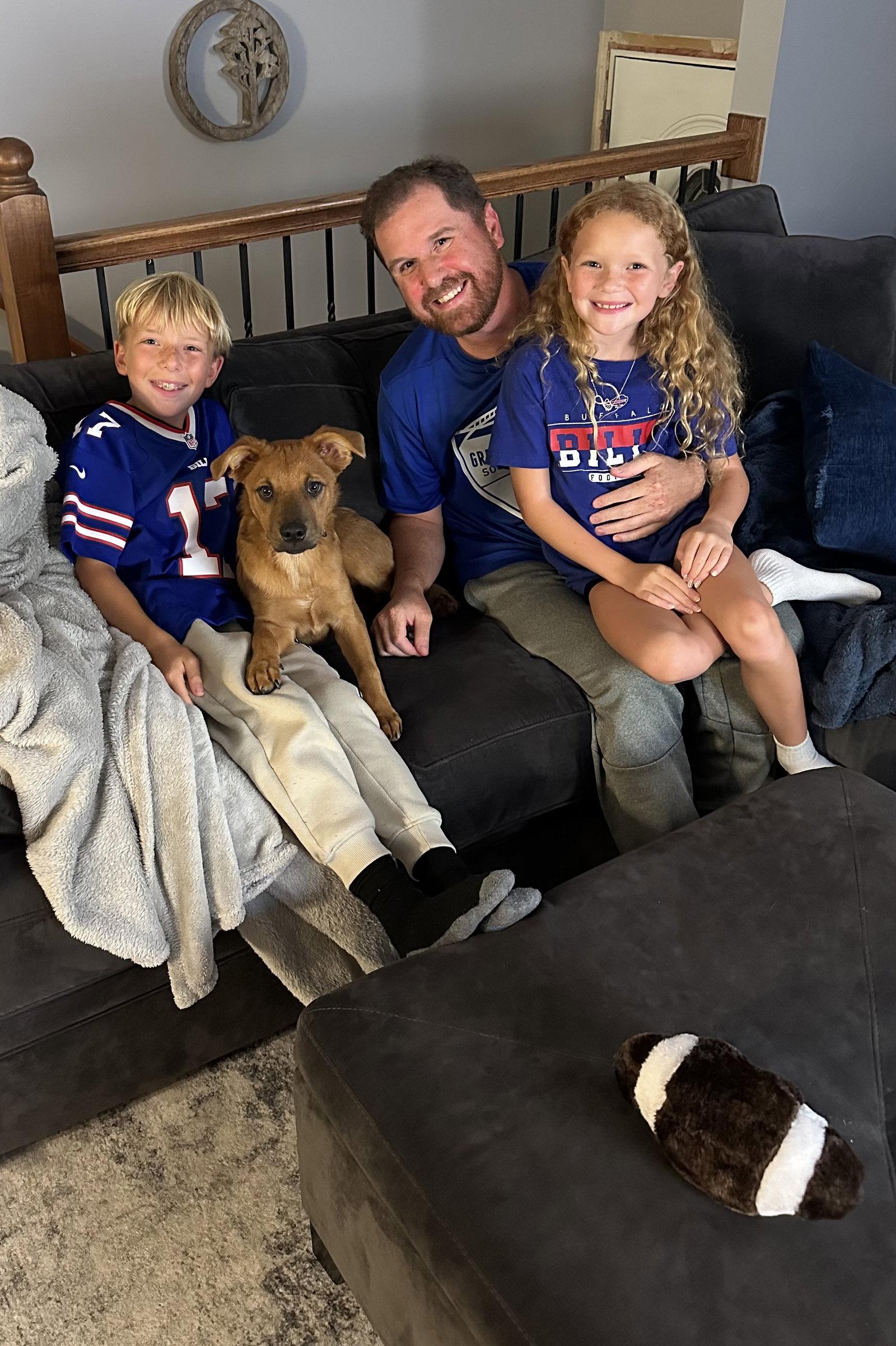 Enlarge Game Day Couch Buddy Duke, a Adopted mixed breed in Tonawanda, NY image 2/3