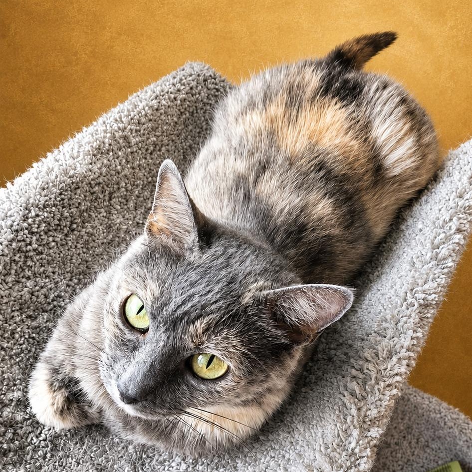 Enlarge Smokey, a Adoptable Dilute Tortoiseshell in Sedalia, MO image 3/4