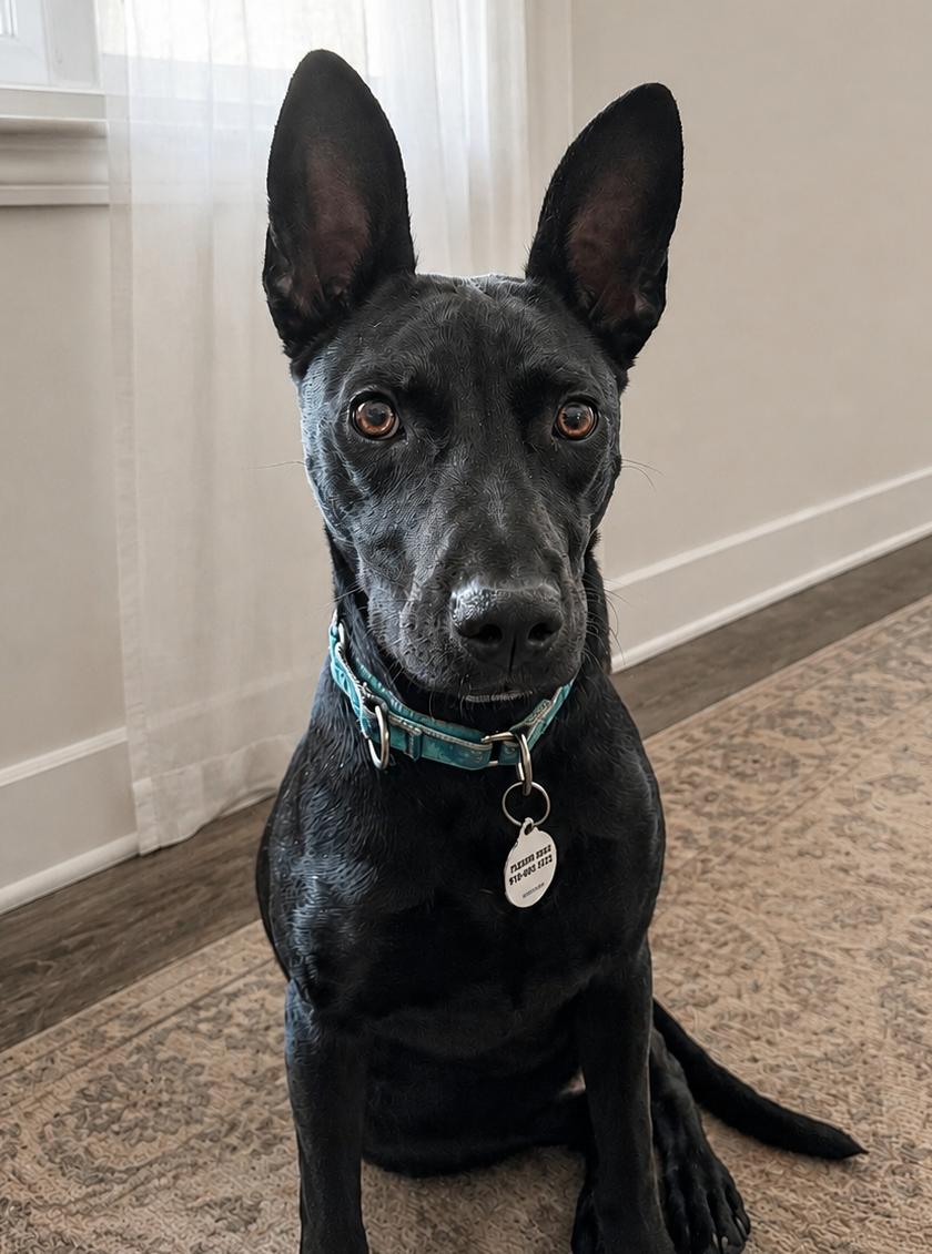 Lily , ADOPTABLE, Puppy Female Belgian Shepherd / Malinois & Australian Kelpie.