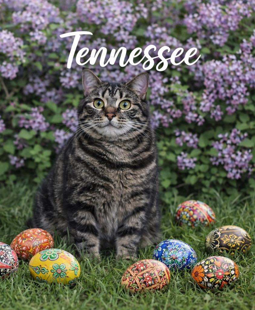 Enlarge Tennessee, a Adoptable Domestic Short Hair in West Pittston, PA image 2/2