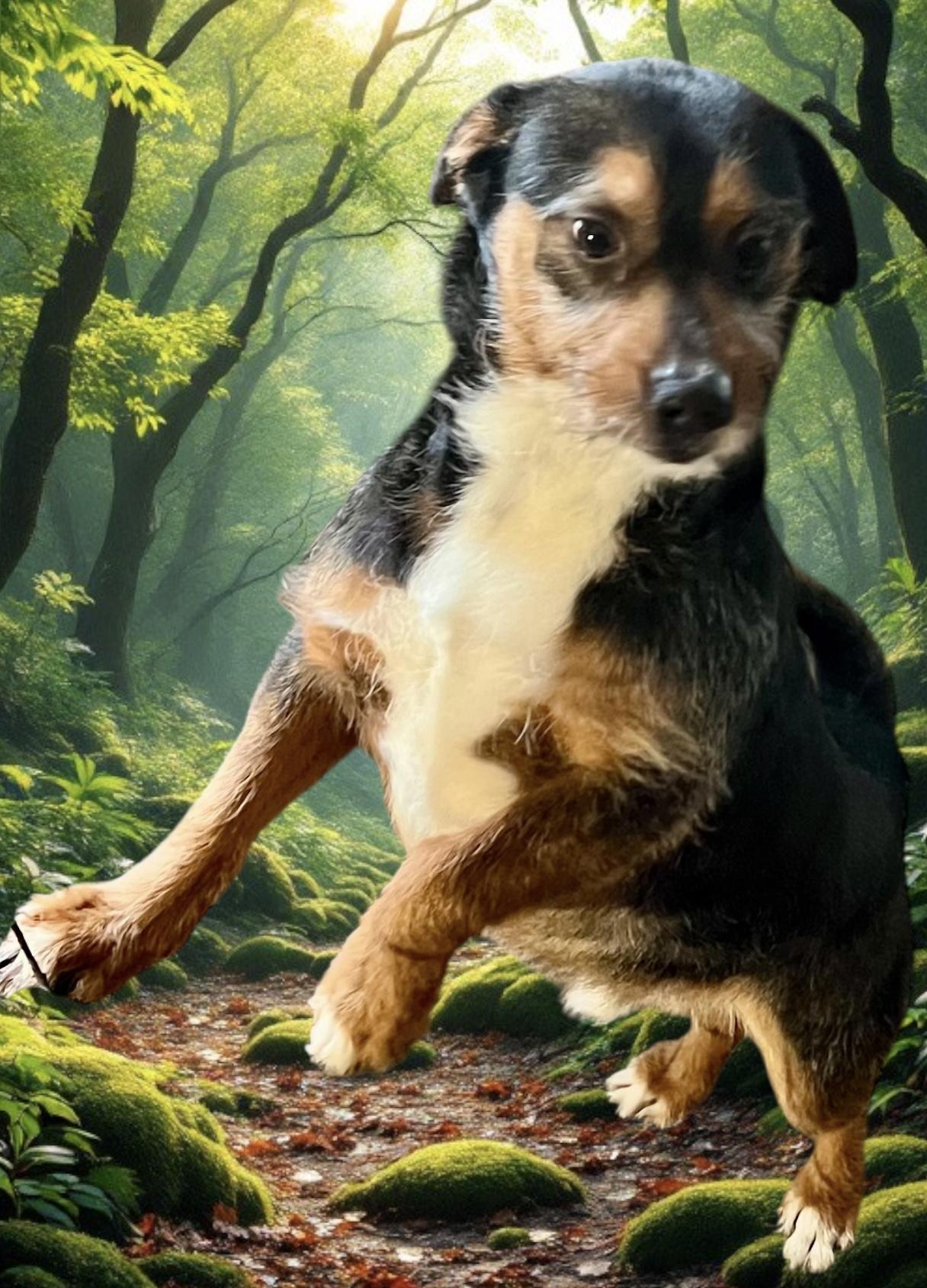 Mr Charming, Young Male Australian Terrier