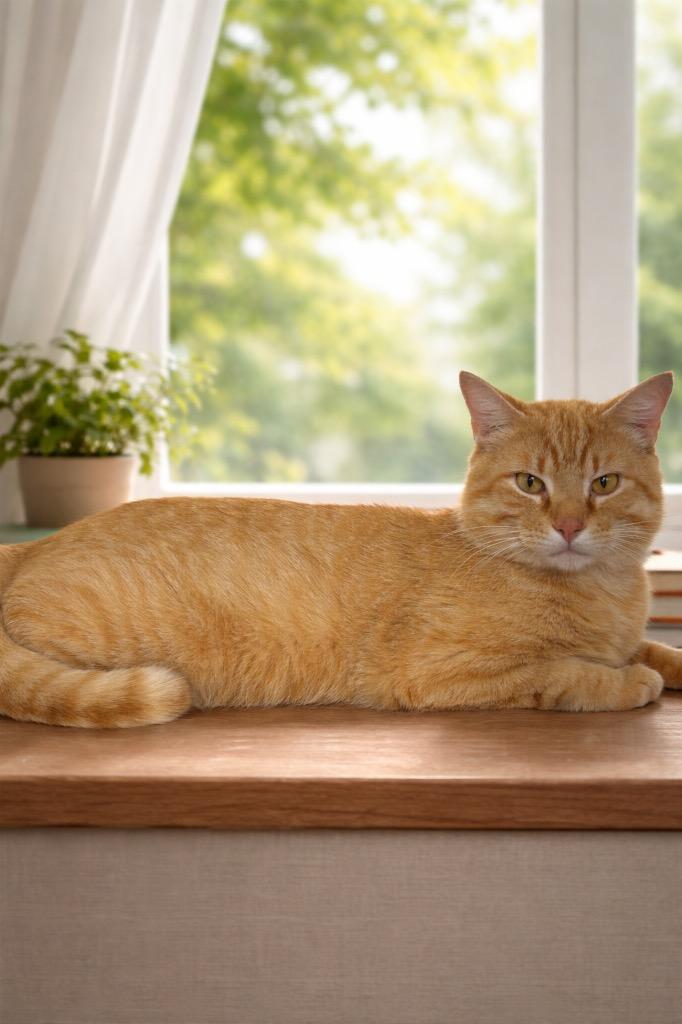 Putter, Adoptable, Young Male Domestic Short Hair.