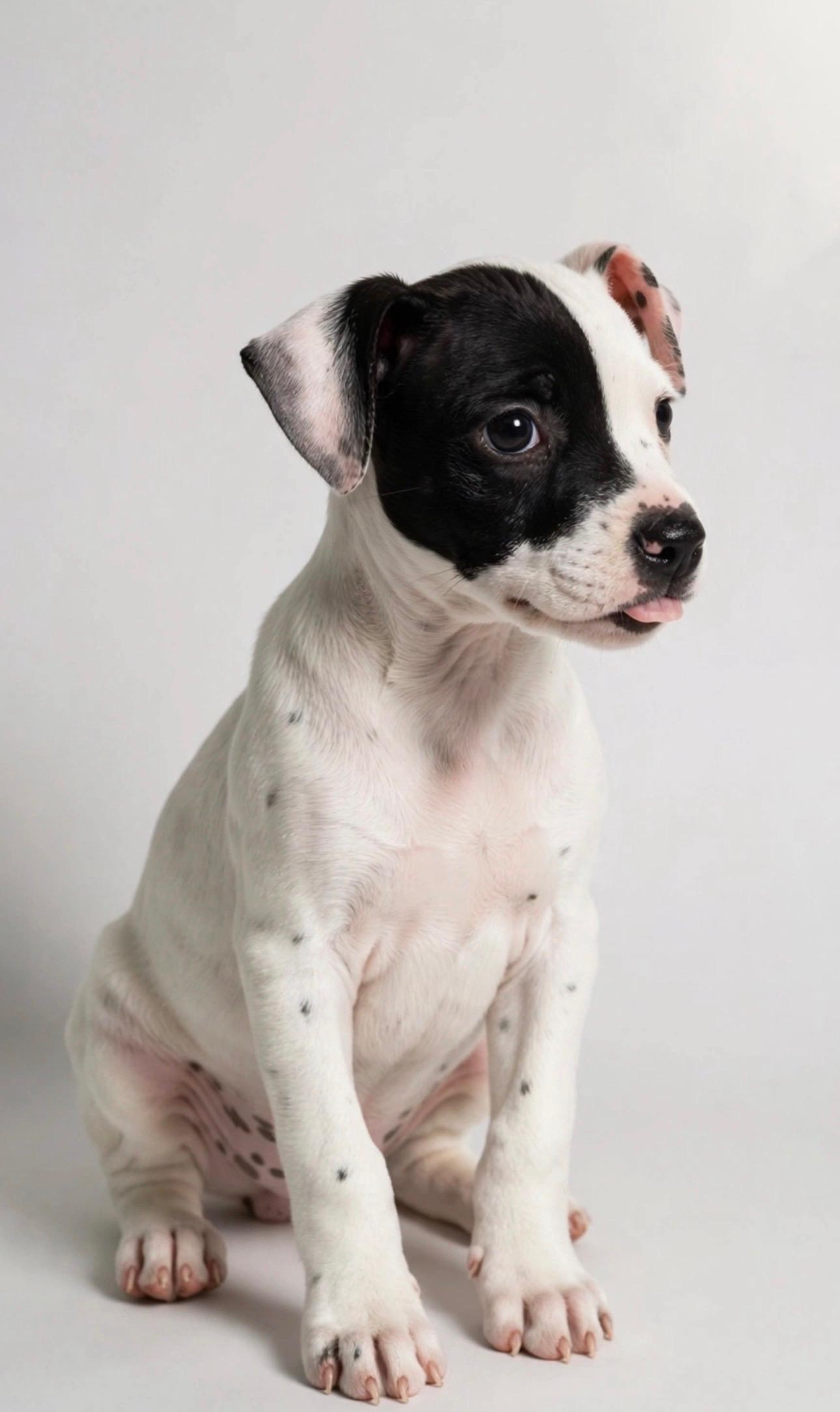 WINSTON, Adoptable, Puppy Male American Staffordshire Terrier.