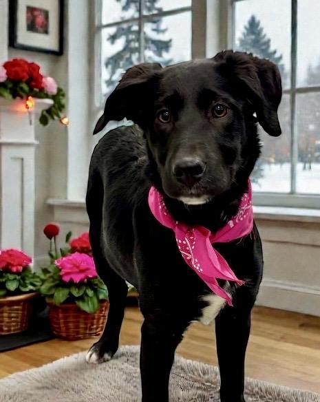 Millie - PUPPY, a ADOPTABLE Black Labrador Retriever in Perry, IA image 1/4
