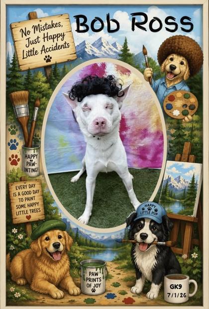 Enlarge Bob Ross, a Adoptable mixed breed in Columbus, IN image 3/3