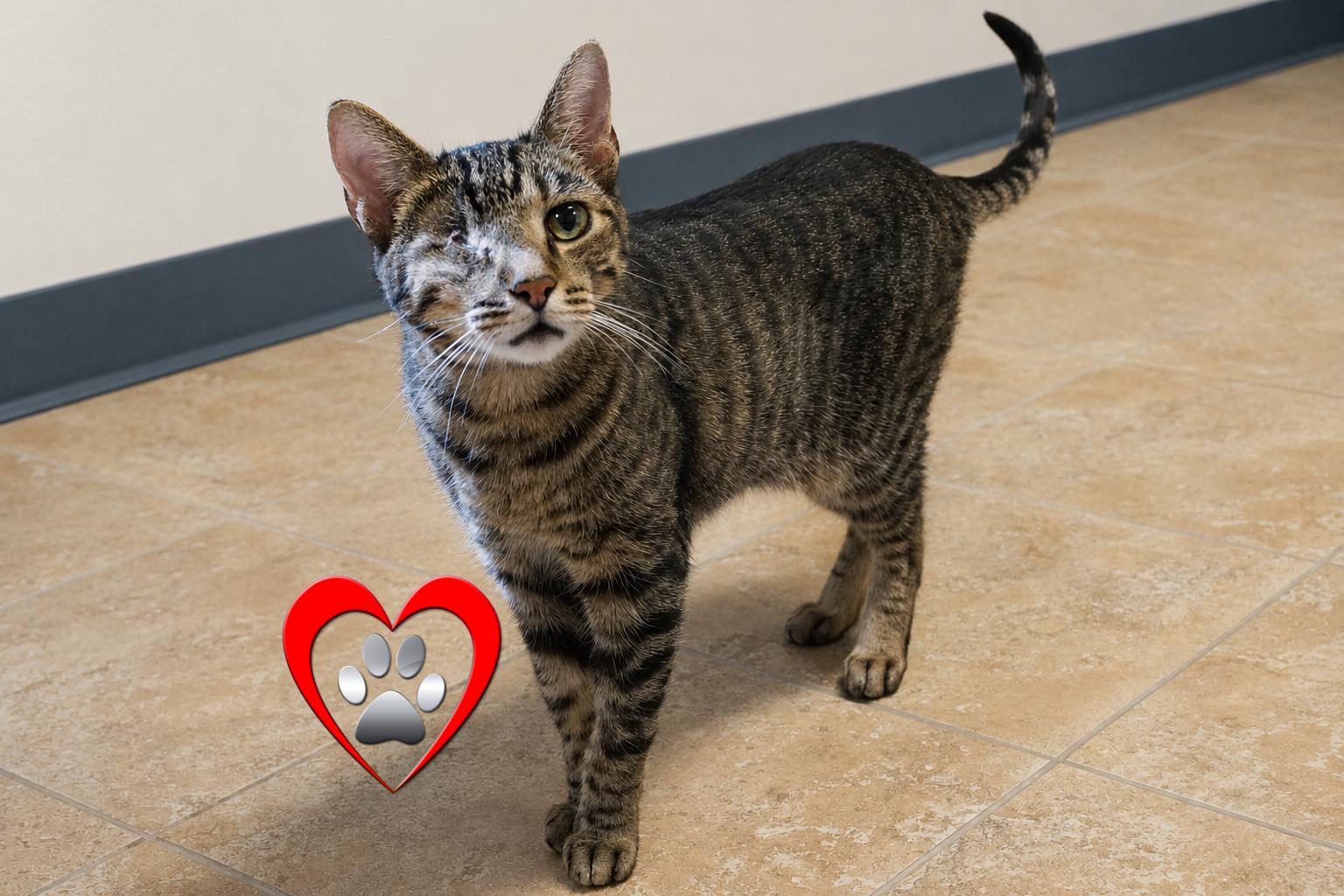 Enlarge Barcino, a ADOPTABLE Domestic Short Hair in Fountain Hills, AZ image 1/3