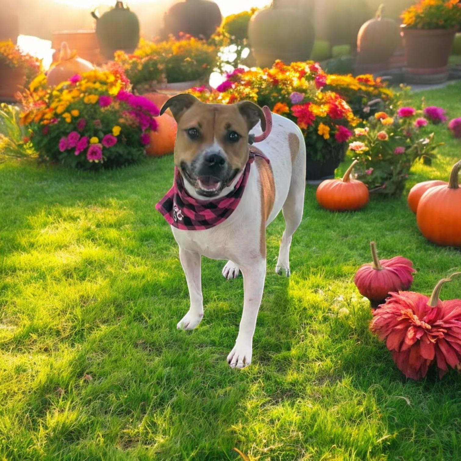 Anelle, Adoptable, Adult Female Pit Bull Terrier.