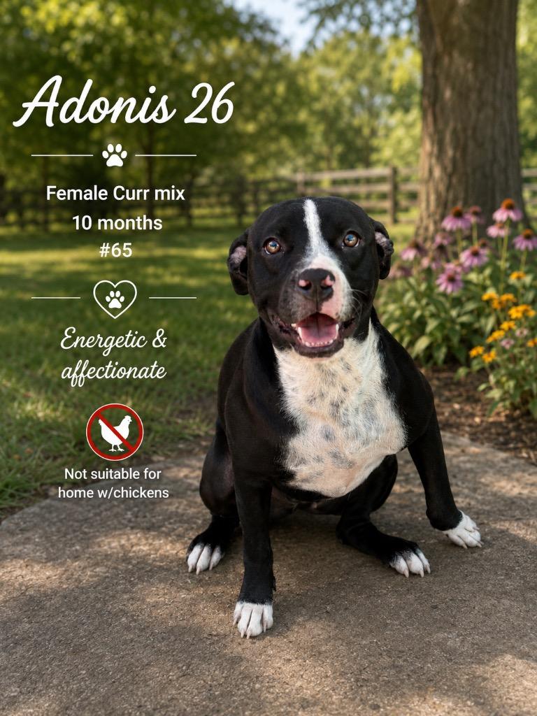 Enlarge Adonis 26, a Adoptable mixed breed in Brookhaven, MS image 5/5