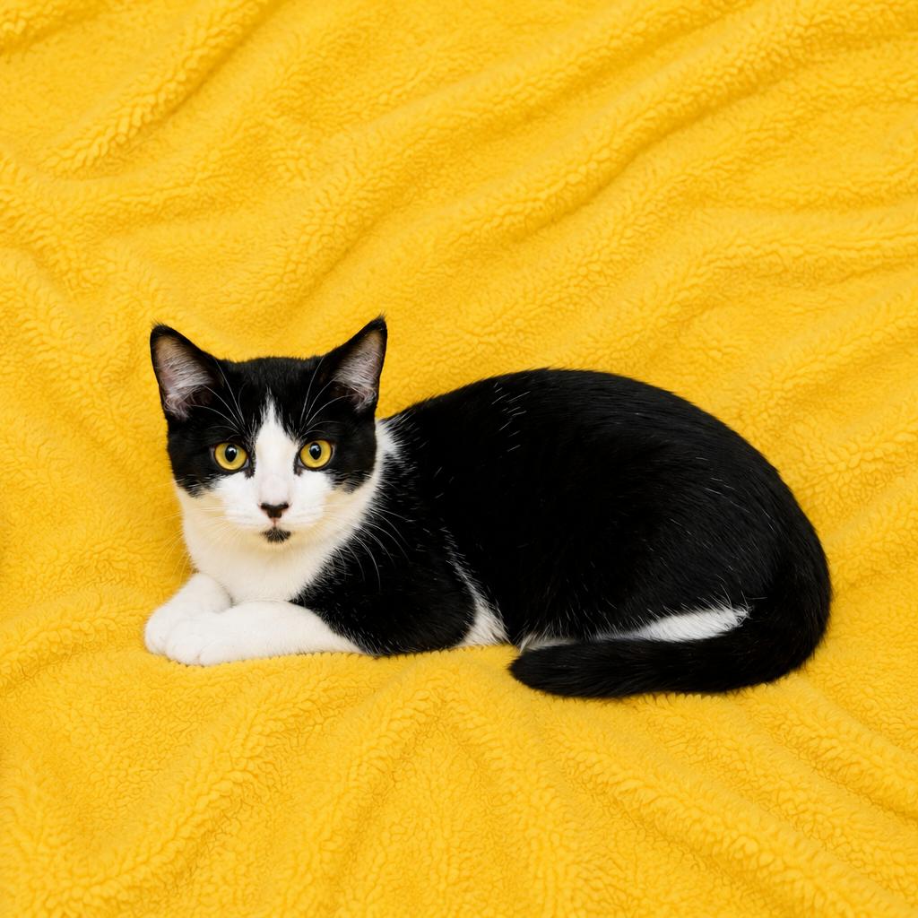 Hugo, Adoptable, Kitten Male Domestic Short Hair.