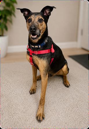 KODA, Adoptable, Senior Male German Shepherd Dog & Mixed Breed.