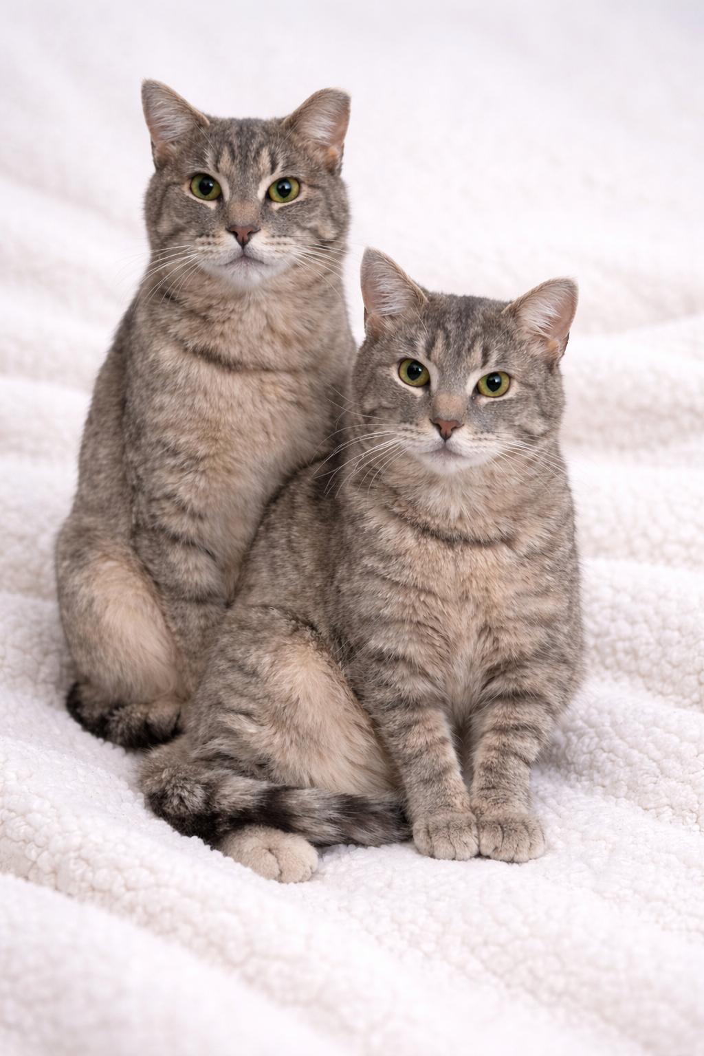 Enlarge Dakota and Big Gray, a ADOPTABLE Tabby in Copley, OH image 1/6