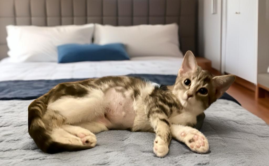 Winna, Adopted, Kitten Female Domestic Short Hair & Tabby.