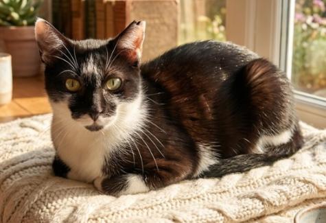 Layla, ADOPTABLE, Young Female American Shorthair.